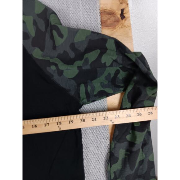 Colosseum OHT Military Appreciation Raglan Tee Mens M Black Baylor Bears Camo - Picture 8 of 10